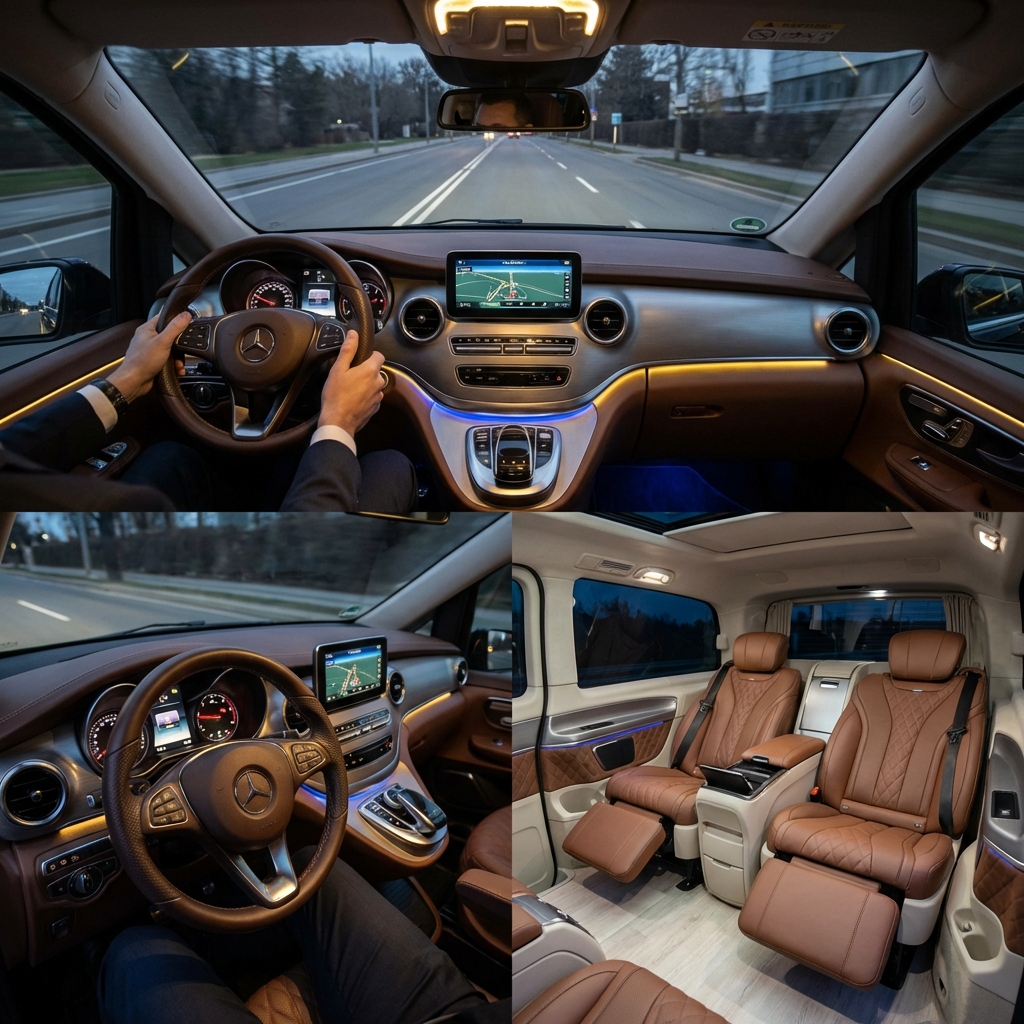 Mercedes Vito VIP İç Mekan